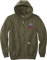 NJ Titans Carhartt Midweight Hooded Zip-Front Sweatshirt