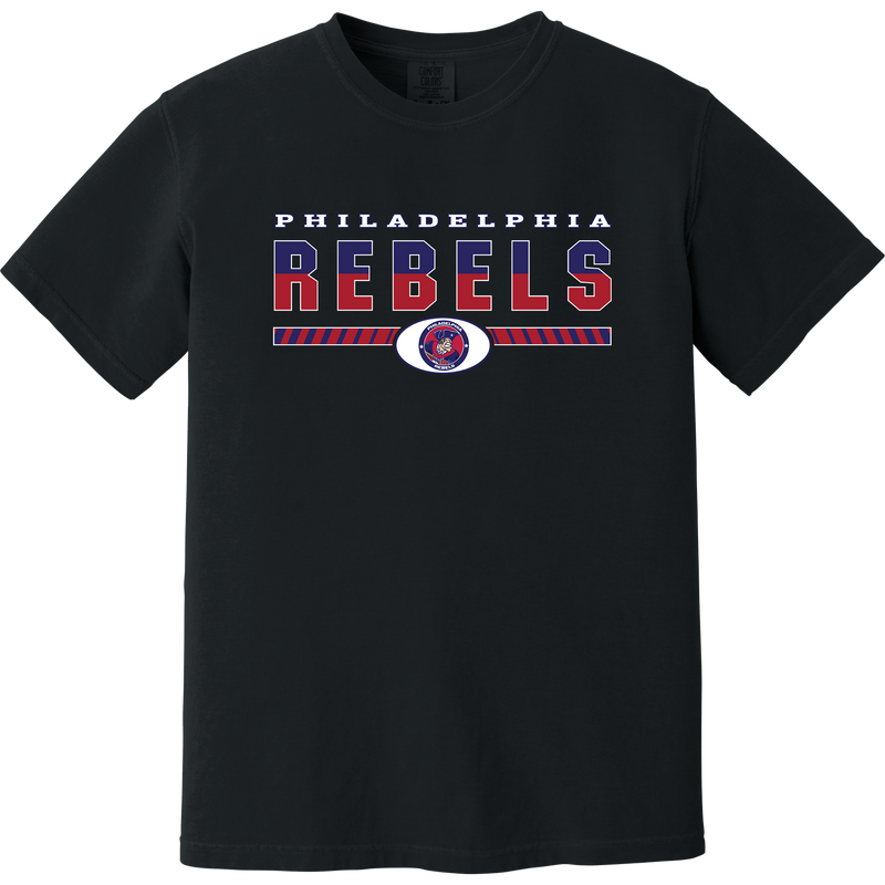 Philadelphia Rebels Heavyweight Ring Spun Tee