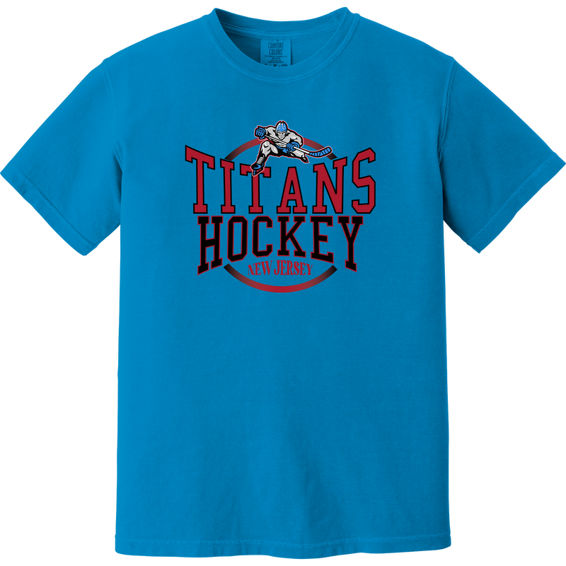 NJ Titans Heavyweight Ring Spun Tee