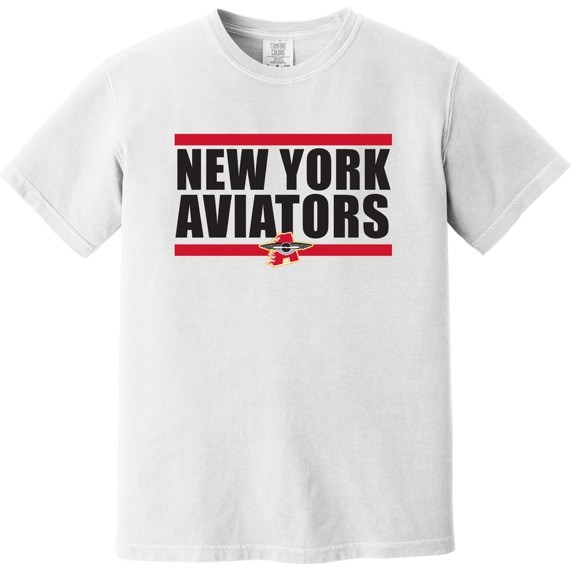 NY Aviators Heavyweight Ring Spun Tee