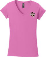 Mercer Chiefs Softstyle Ladies Fit V-Neck T-Shirt