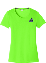 Mon Valley Thunder Ladies PosiCharge Competitor Cotton Touch Scoop Neck Tee