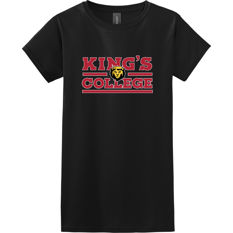 King's College Softstyle Ladies T-Shirt