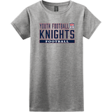 Knights Youth Football Softstyle Ladies T-Shirt