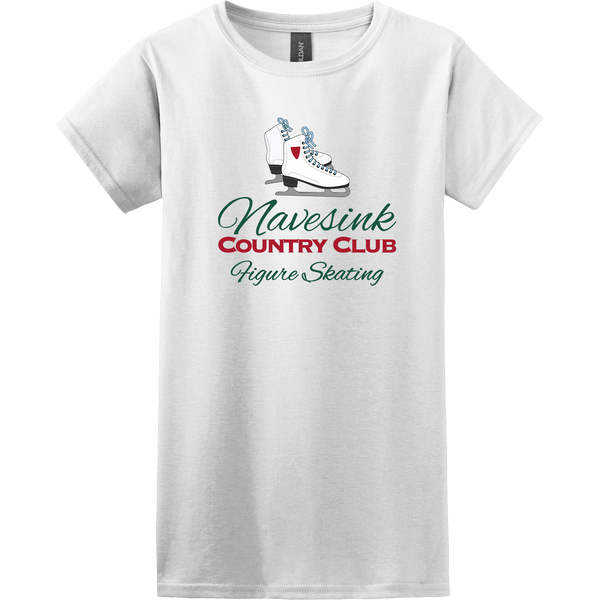 Navesink Figure Skating Softstyle Ladies' T-Shirt