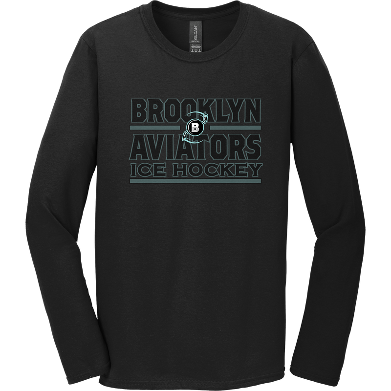 Brooklyn Aviators Softstyle Long Sleeve T-Shirt