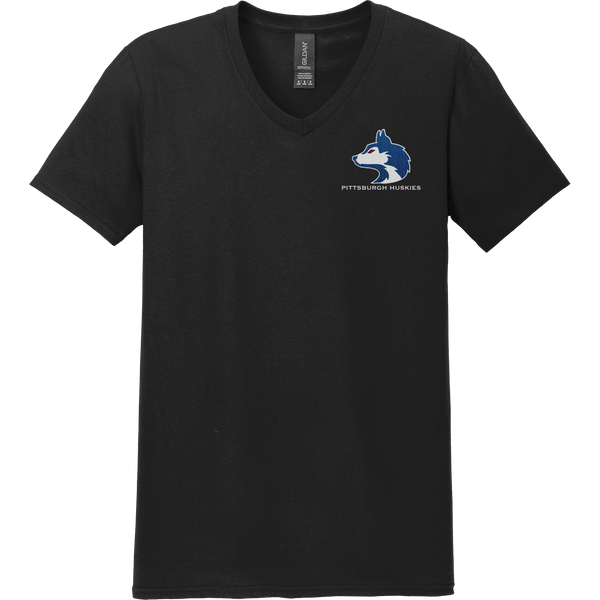 Pittsburgh Huskies Softstyle V-Neck T-Shirt