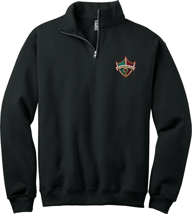 Delaware Ducks NuBlend 1/4-Zip Cadet Collar Sweatshirt