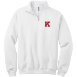 King's College NuBlend 1/4-Zip Cadet Collar Sweatshirt