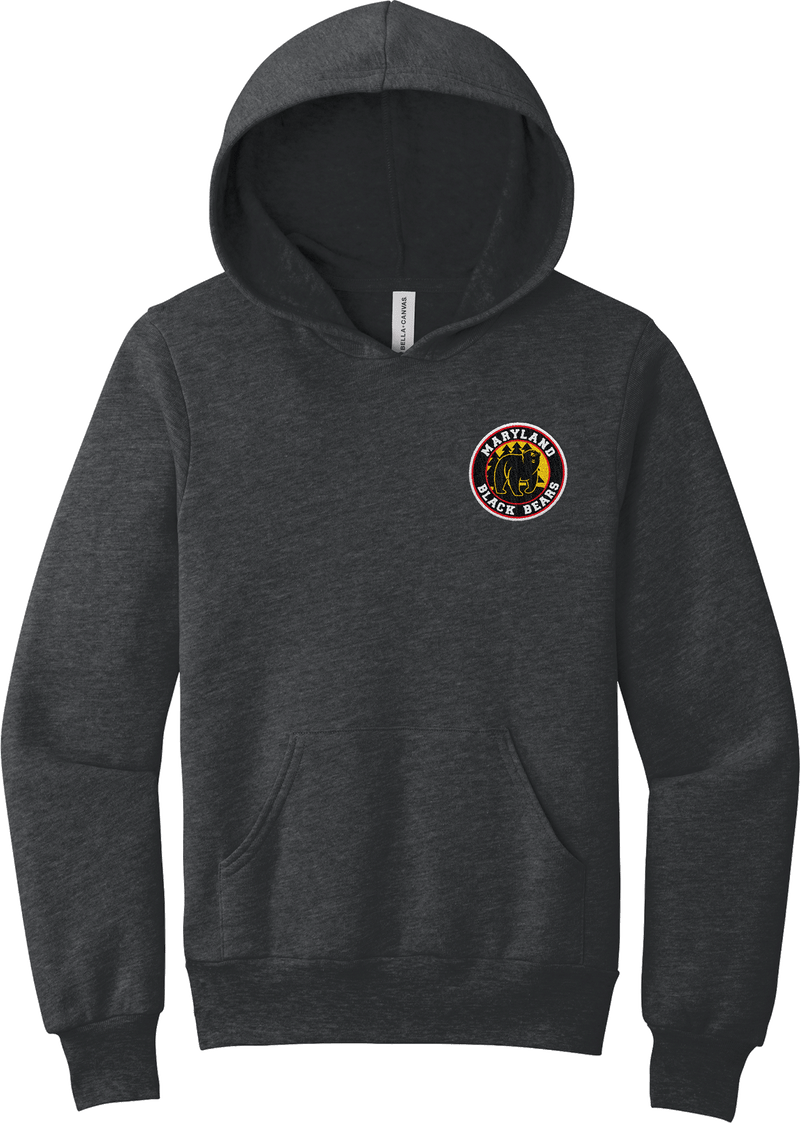 Maryland Black Bears Youth Sponge Fleece Pullover Hoodie