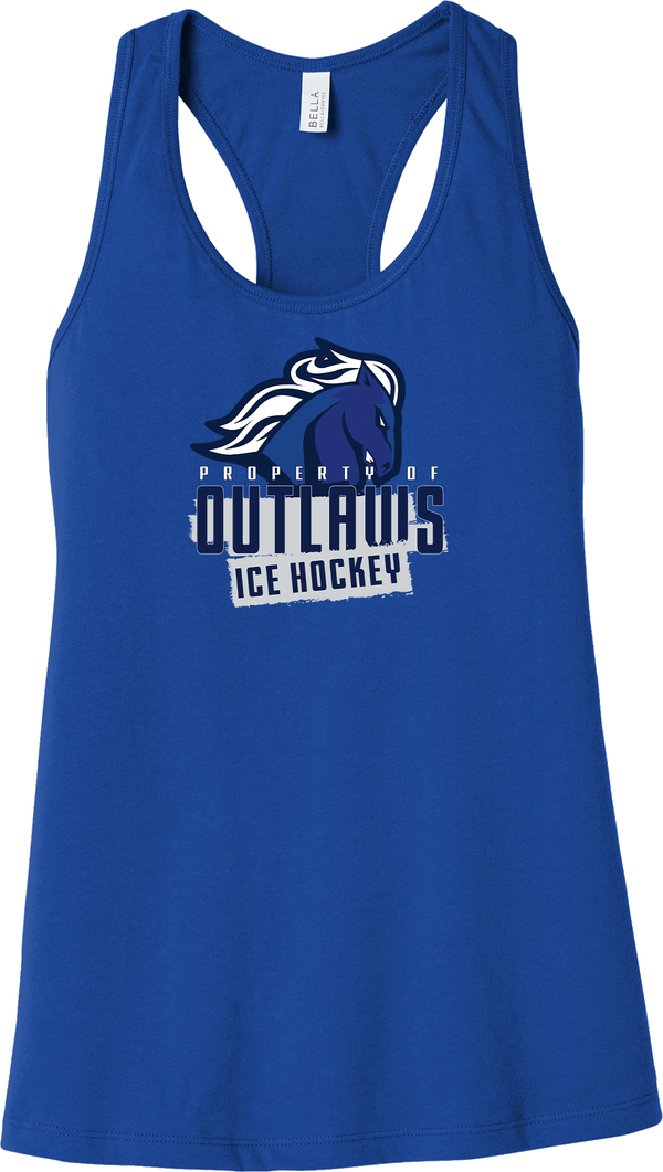 Brandywine Outlaws Womens Jersey Racerback Tank