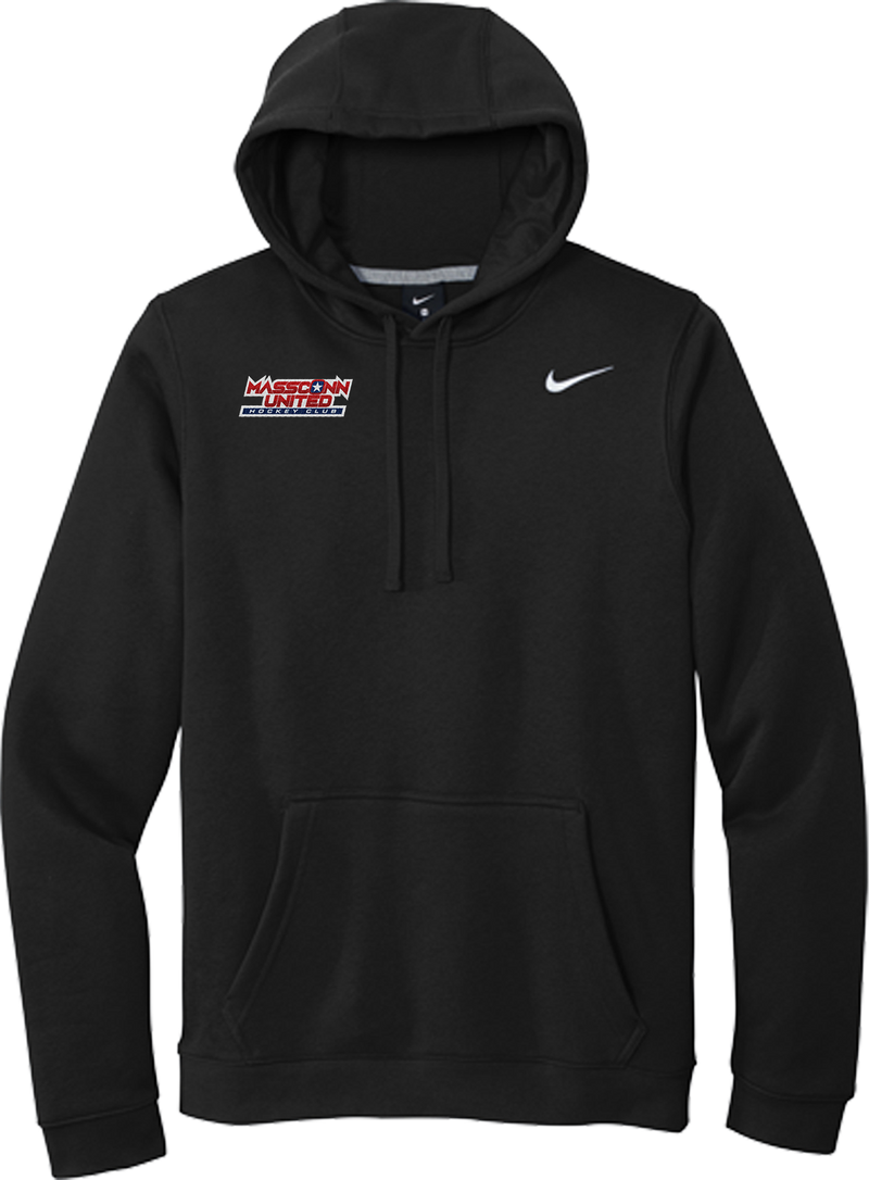 Mass Conn United Nike Club Fleece Pullover Hoodie