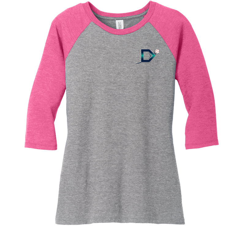 Going Yard Women’s Perfect Tri 3/4-Sleeve Raglan