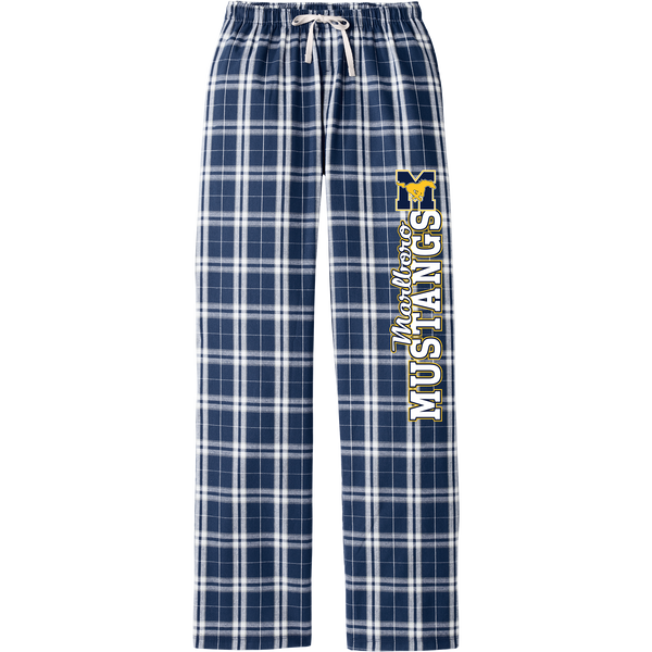 Marlboro Track and Field Women's Flannel Plaid Pant