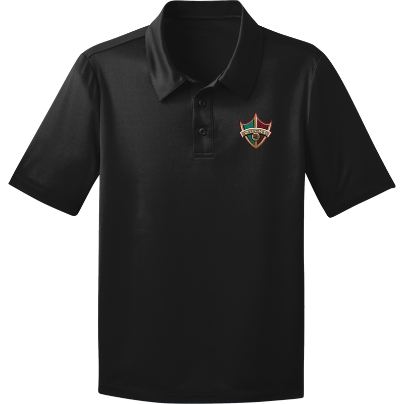 Delaware Ducks Youth Silk Touch Performance Polo