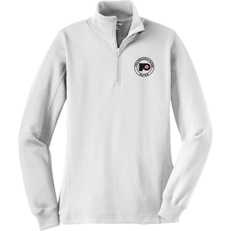 Philadelphia Flyers Elite Ladies 1/4-Zip Sweatshirt