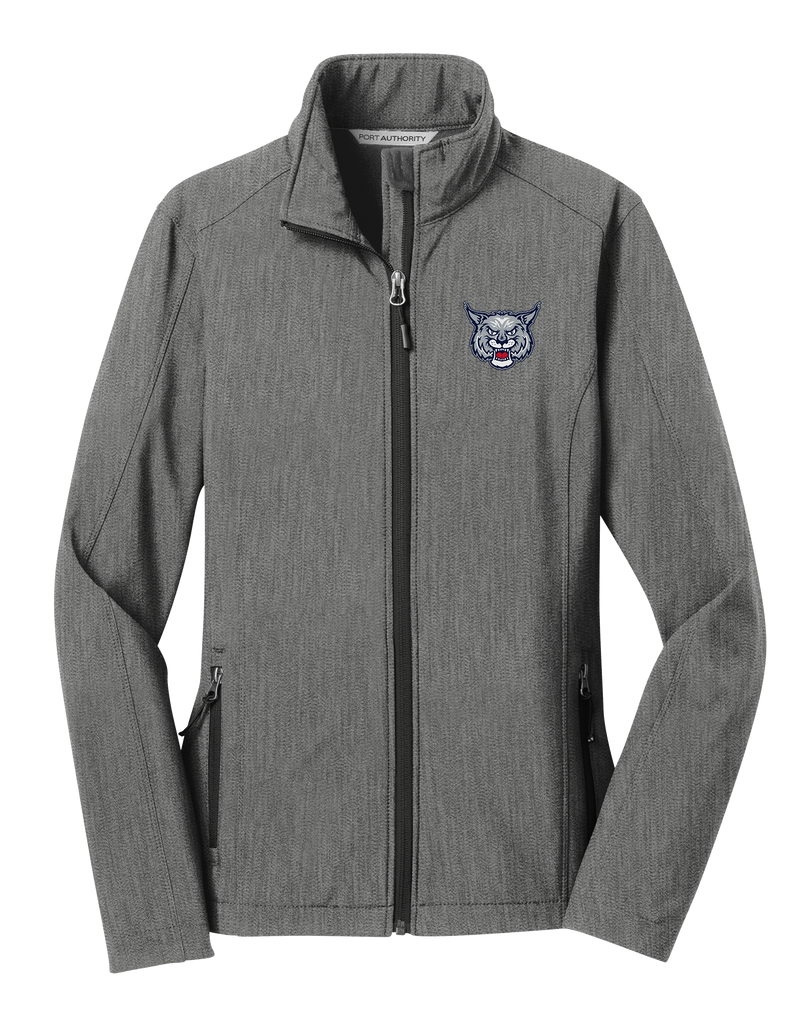 CT Bobcats Ladies Core Soft Shell Jacket