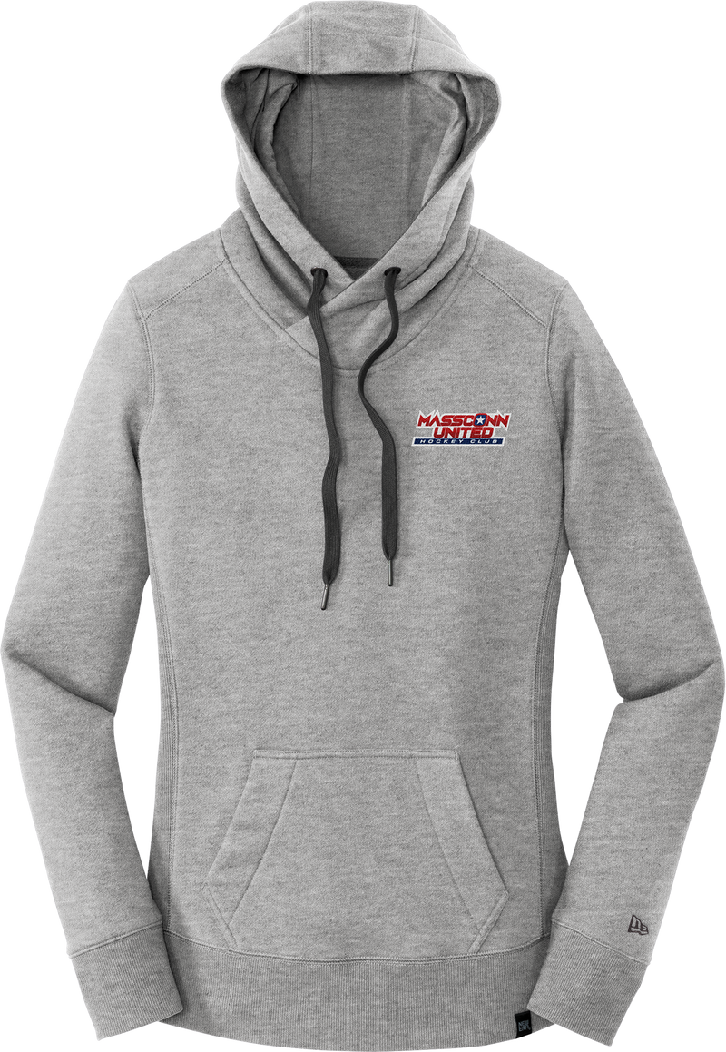 Mass Conn United New Era Ladies French Terry Pullover Hoodie