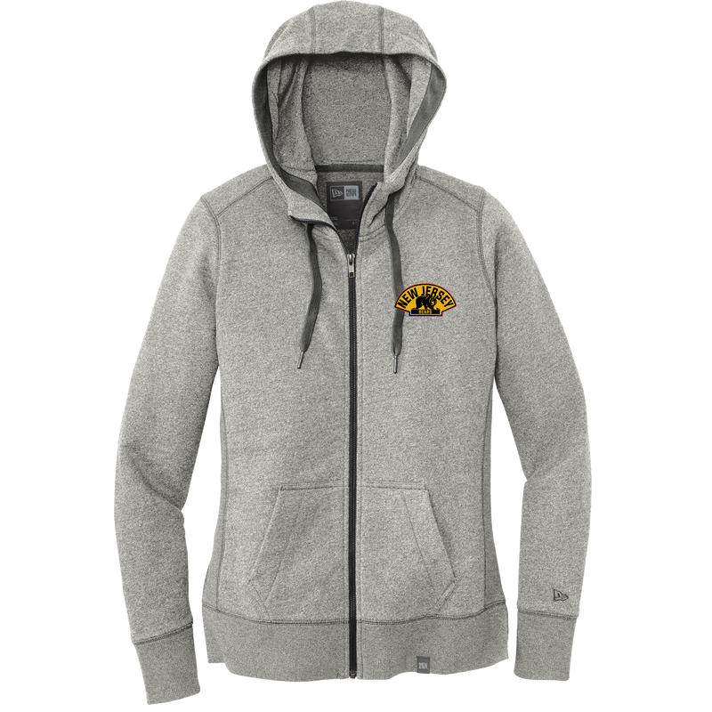 NJ Bears New Era Ladies French Terry Full-Zip Hoodie