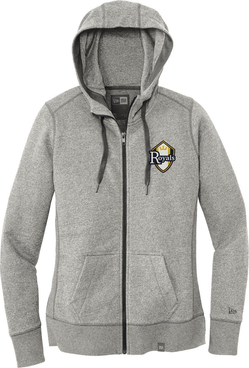 Royals Hockey Club New Era Ladies French Terry Full-Zip Hoodie