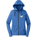 Mid-Fairfield AAA New Era Ladies Tri-Blend Fleece Full-Zip Hoodie