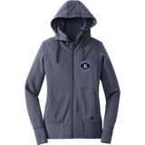 Randolph Hockey New Era Ladies Tri-Blend Fleece Full-Zip Hoodie