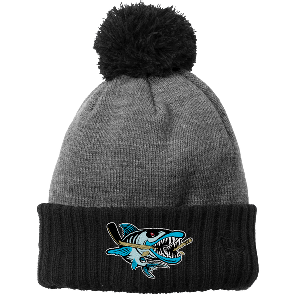 Boca Barracudas New Era Colorblock Cuffed Beanie