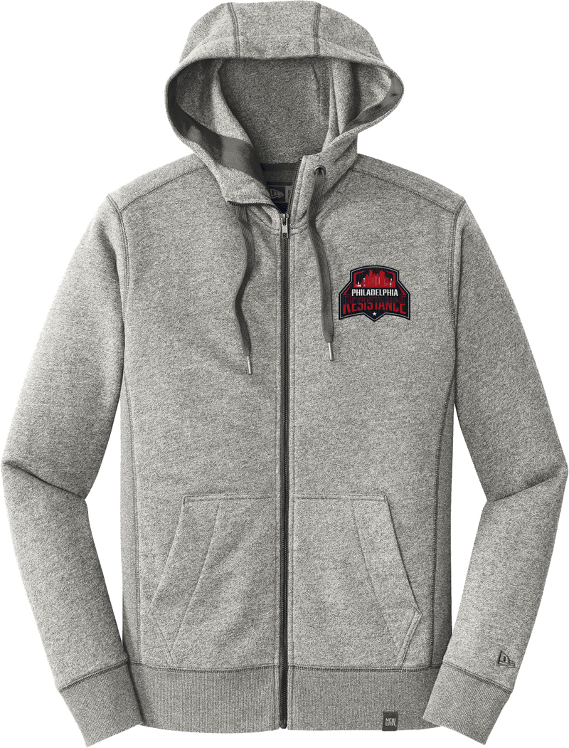 Philadelphia Resistance New Era French Terry Full-Zip Hoodie