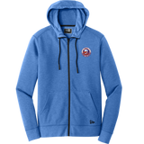 PAL Jr. Islanders New Era Tri-Blend Fleece Full-Zip Hoodie