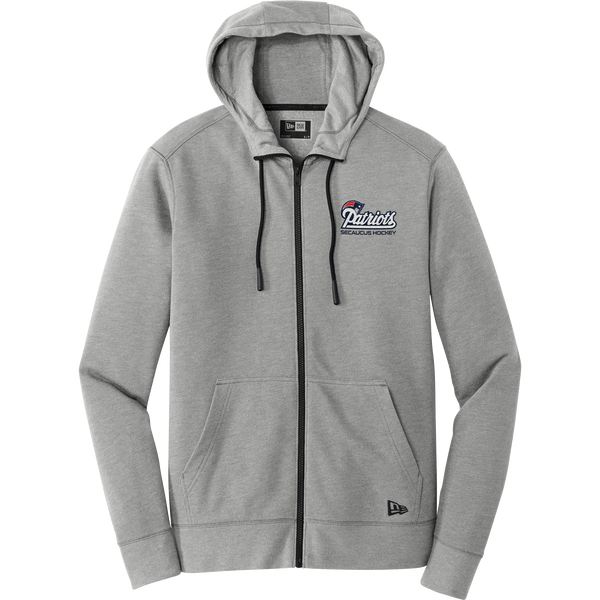 Secaucus Patriots New Era Tri-Blend Fleece Full-Zip Hoodie