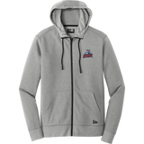 Hartford Jr. Wolfpack New Era Tri-Blend Fleece Full-Zip Hoodie