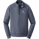 Pittsburgh Huskies New Era Tri-Blend Fleece 1/4-Zip Pullover