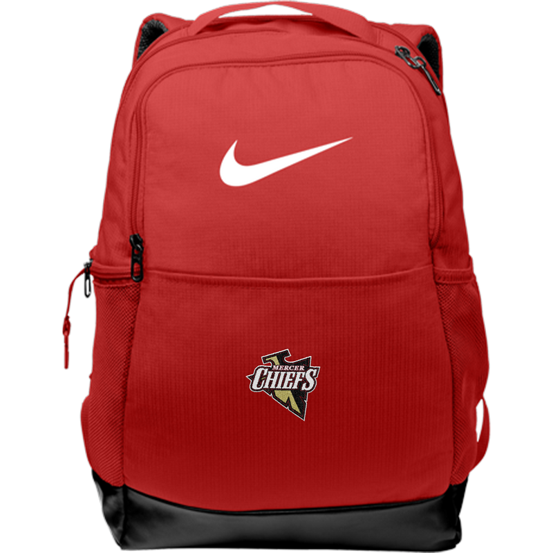 Mercer Chiefs Nike Brasilia Medium Backpack