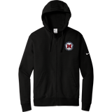 Manalapan Hockey Nike Club Fleece Sleeve Swoosh Full-Zip Hoodie