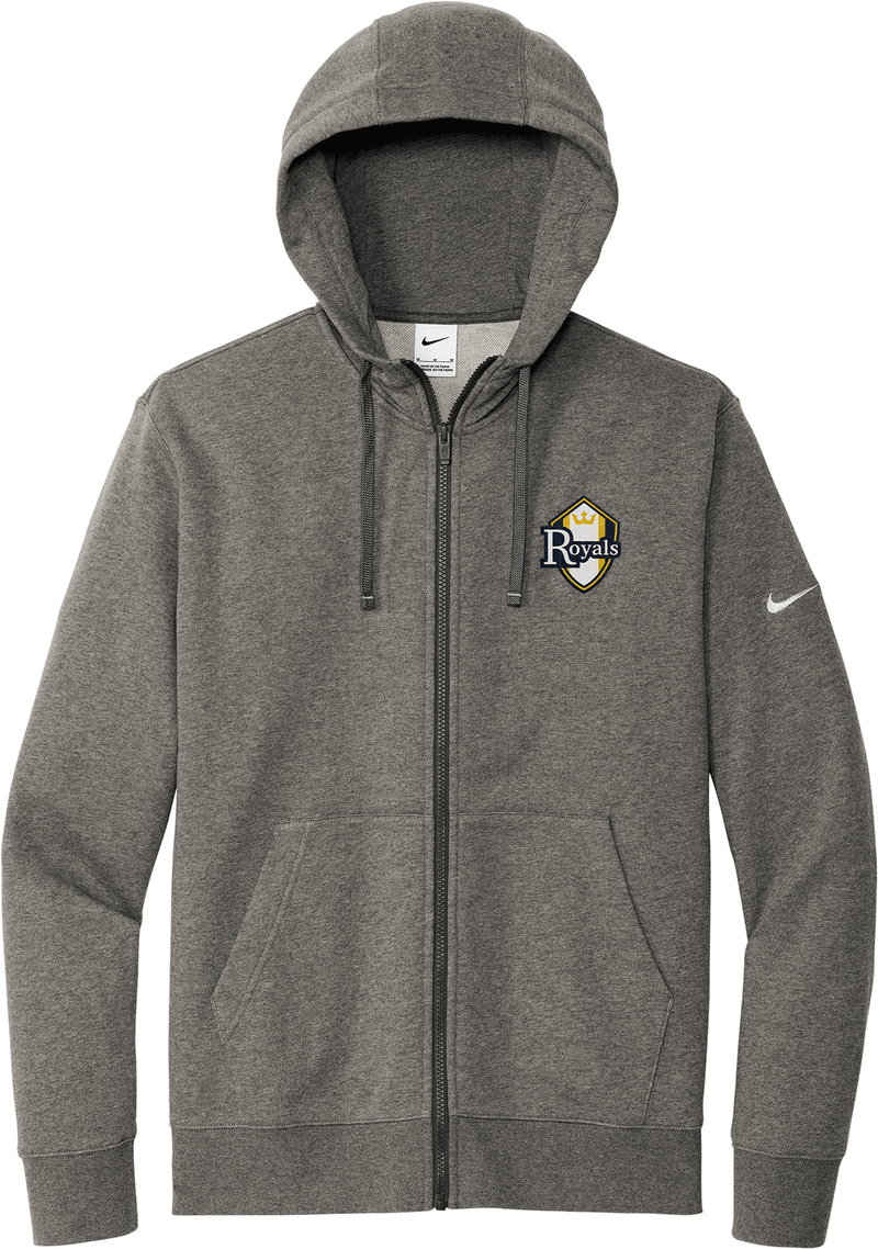 Royals Hockey Club Nike Club Fleece Sleeve Swoosh Full-Zip Hoodie