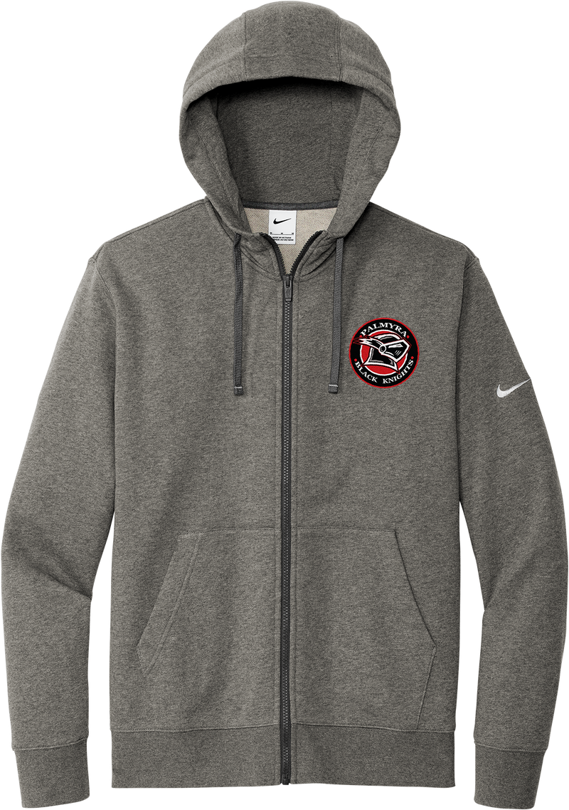 Palmyra Black Knights Nike Club Fleece Sleeve Swoosh Full-Zip Hoodie