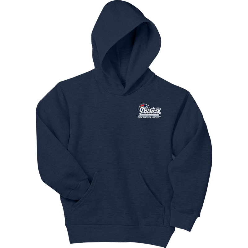 Secaucus Patriots Youth EcoSmart Pullover Hooded Sweatshirt