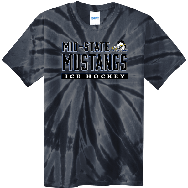 Mid-State Mustangs Youth Tie-Dye Tee