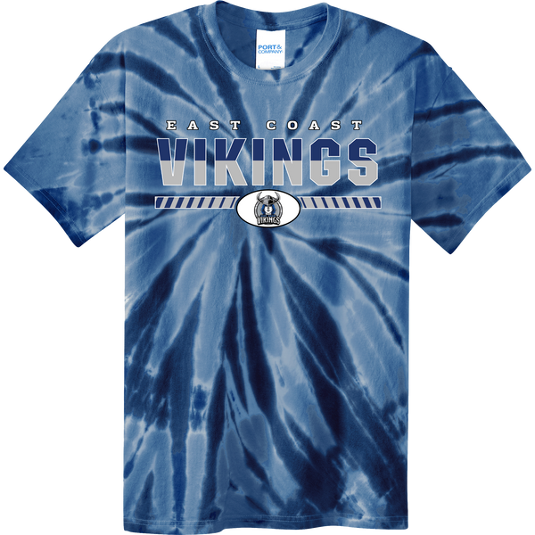 East Coast Vikings (Ladies) Youth Tie-Dye Tee