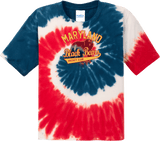 Maryland Black Bears Youth Tie-Dye Tee