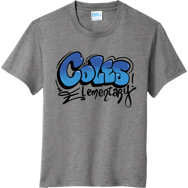 Coles Elementary Youth Fan Favorite Blend Tee