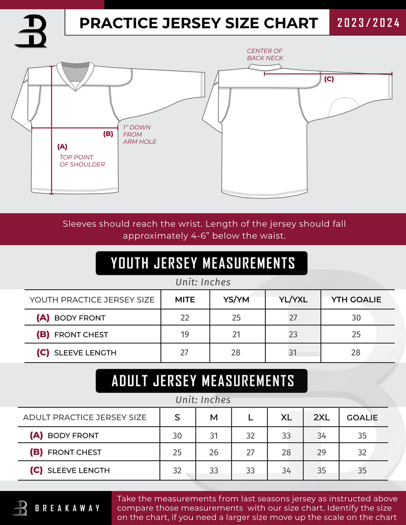 Junior Highlanders Adult Practice Jersey