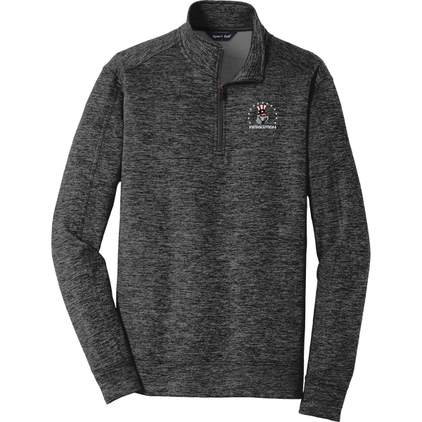 Phila Revolution PosiCharge Electric Heather Fleece 1/4-Zip Pullover