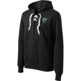 Biggby Spartans Lace Up Pullover Hooded Sweatshirt