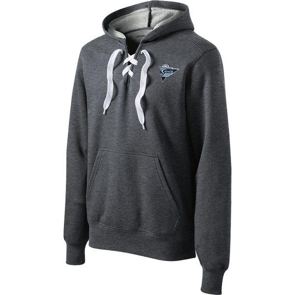 Ramapo Saints Lace Up Pullover Hooded Sweatshirt