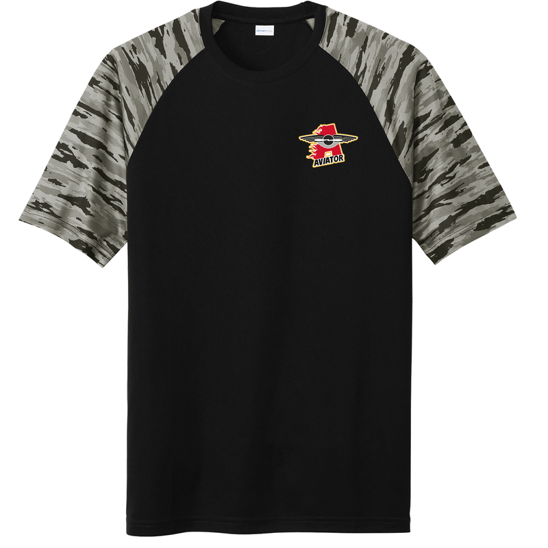 NY Aviators Drift Camo Colorblock Tee