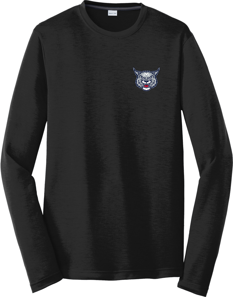 CT Bobcats Long Sleeve PosiCharge Competitor Cotton Touch Tee