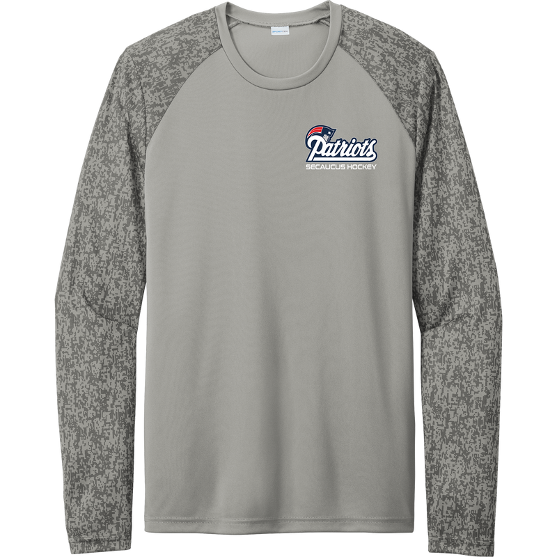 Secaucus Patriots Long Sleeve Digi Camo Tee