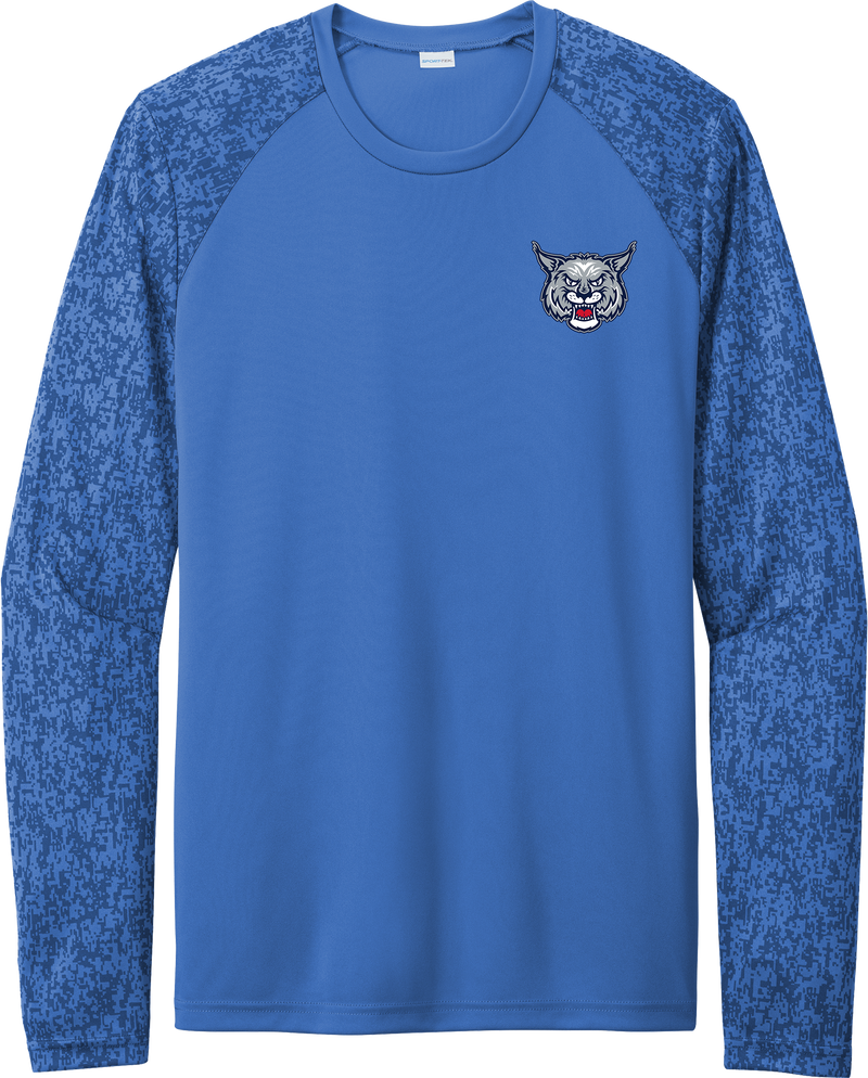 CT Bobcats Long Sleeve Digi Camo Tee