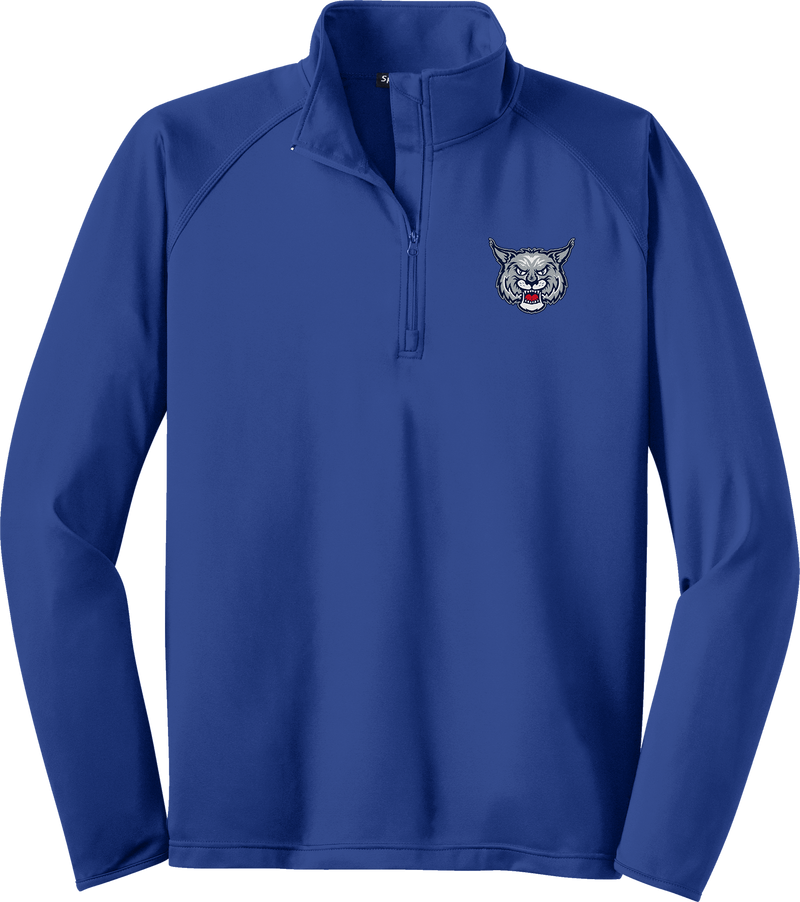 CT Bobcats Sport-Wick Stretch 1/4-Zip Pullover